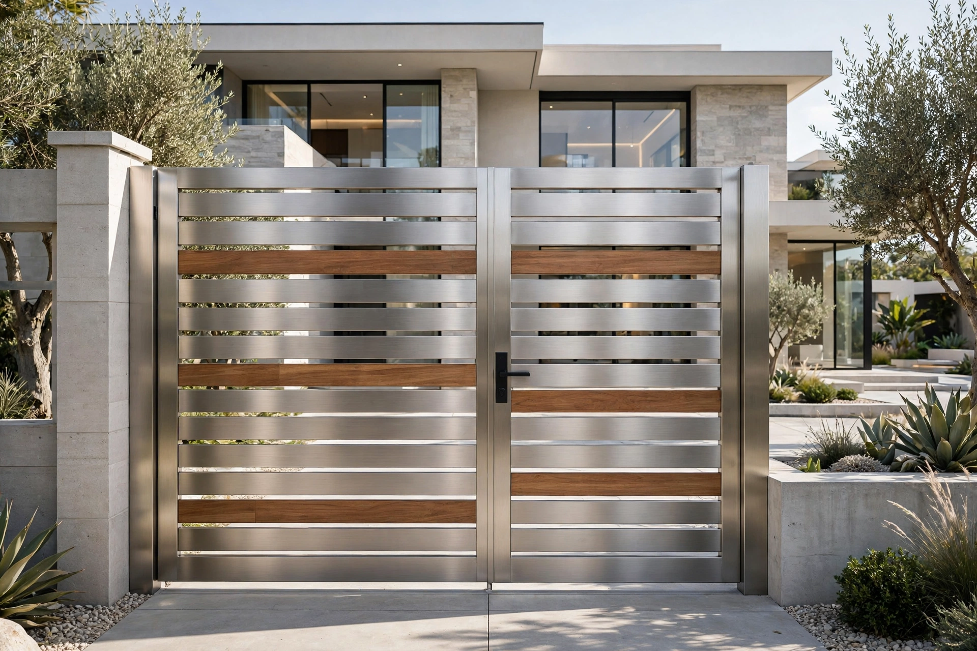Automatic Metallic Gates